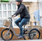 Preview: Elektro Dreirad Zemto Nuke Mini, 20 Zoll, Nabenmotor, 50 NM / 321 WH, Faltbar, grau